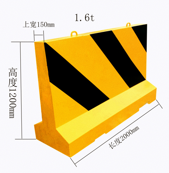 鹤岗小区水泥隔离墩